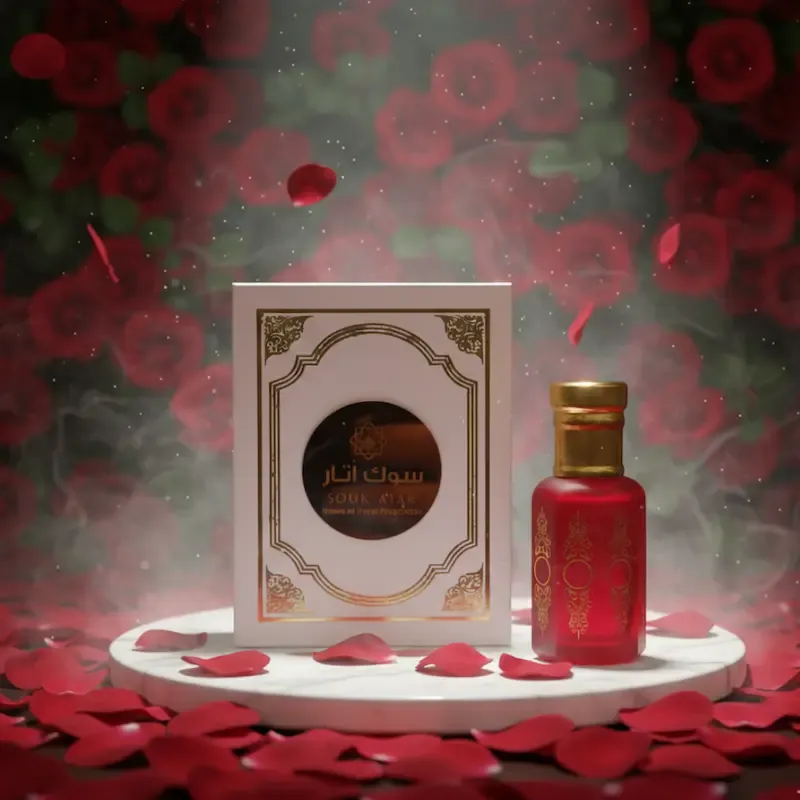 Musk Rose Inspired Attar | Premium Alcohol-Free Rose & White Musk Perfume Oil